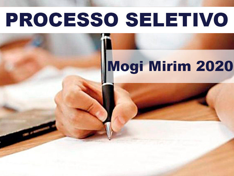 Processo Seletivo Mogi Mirim 2020